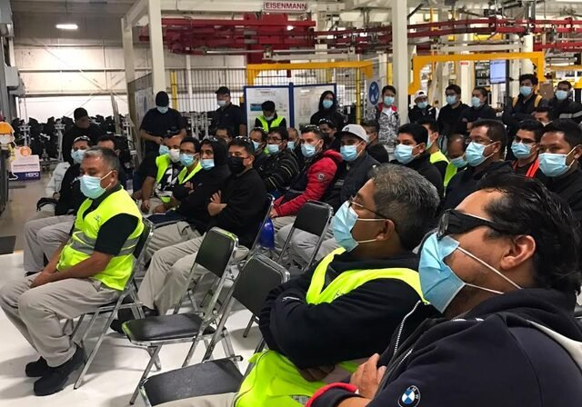Capacitación en planta